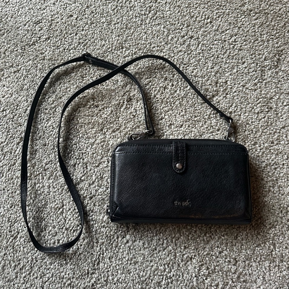 the sak Black Crossbody Purse